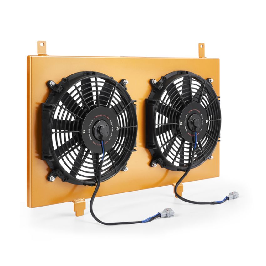 Mishimoto 03-06 Nissan 350Z Aluminum Fan Shroud Gold
