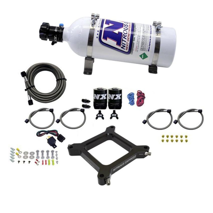 Nitrous Express 67040-05 4150 Assassin Plate, Stage 6 (50-300HP) 5LB Bottle