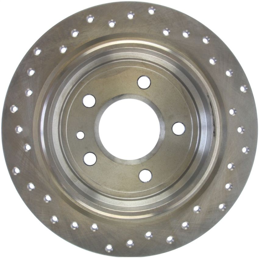 Stoptech 128.34016L Drilled Sport Brake Rotor