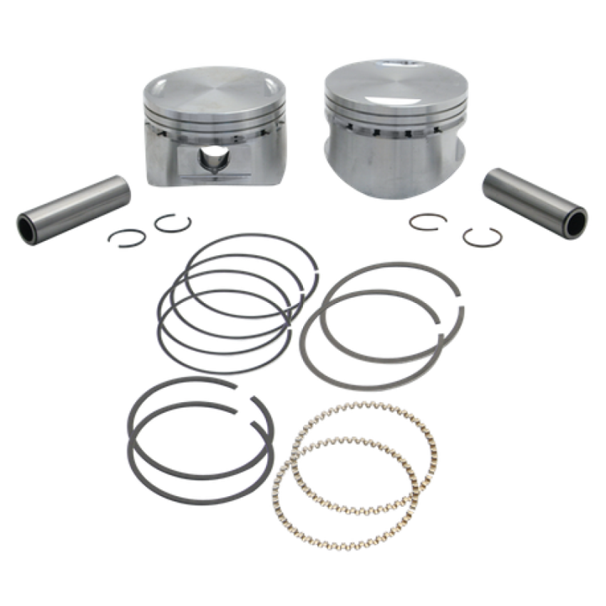 S&S Cycle 92-1930 84-99 BT 3-5/8in x 4-5/8in Standard Piston Set
