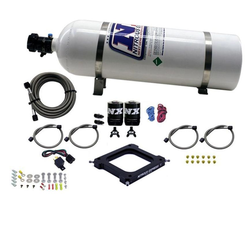 Nitrous Express 67070-15 4500 Assassin Plate, Stage 6 (50-300HP) 15LB Bottle