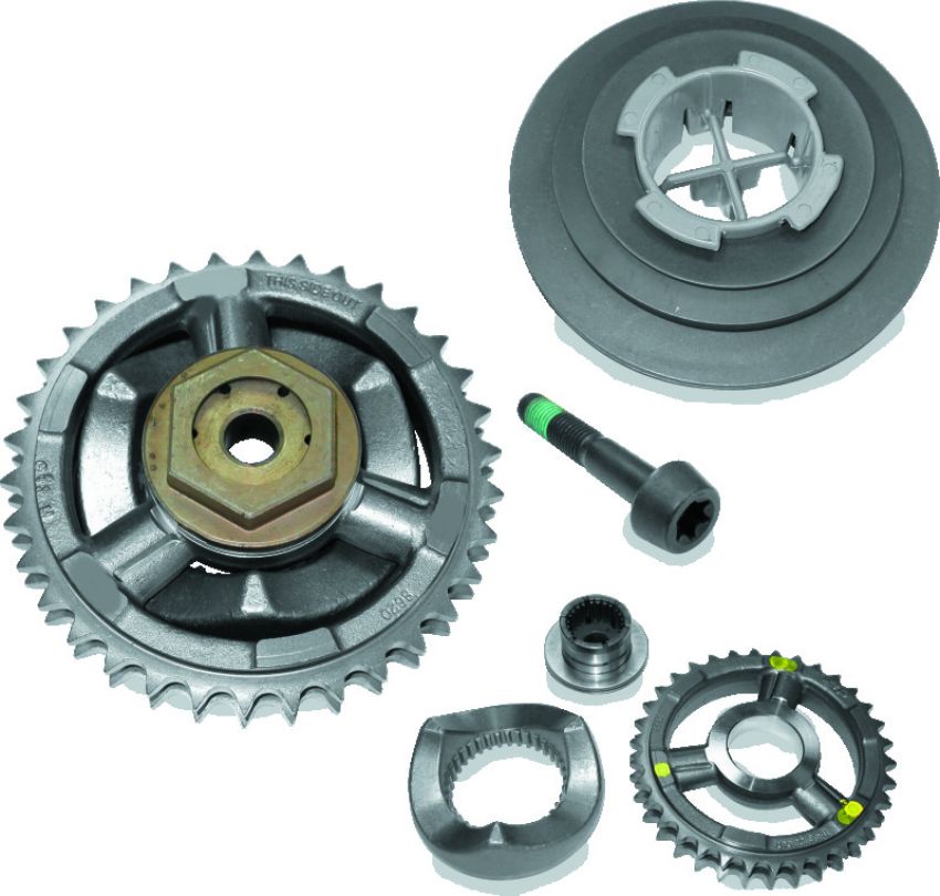 TwinPower 496035 Twin Power 07-17 FLH FLT FXST FLST Compensator Sprocket Kit S.E. Style Requires 09 Up Style Rotor