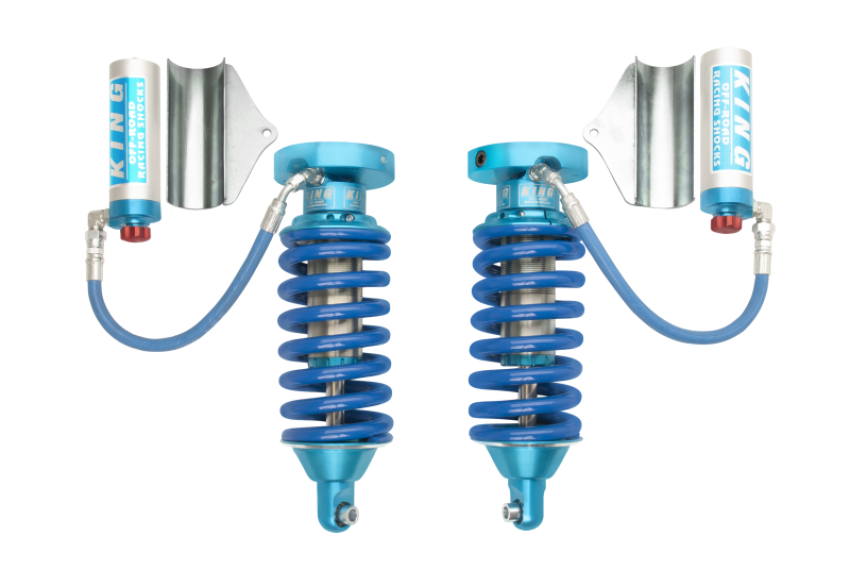 King Shocks 04-15 Nissan Titan Front 2.5 Dia Remote Reservoir Coilover w/Adjuster (Pair)