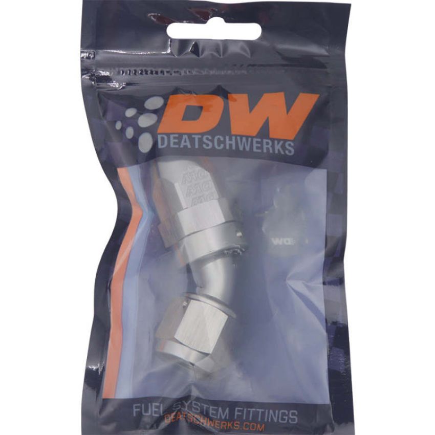 #8 45-Deg Hose End PTFE Series