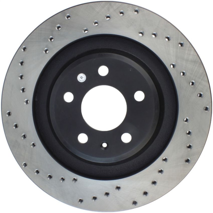 Stoptech 128.33125R Drilled Sport Brake Rotor