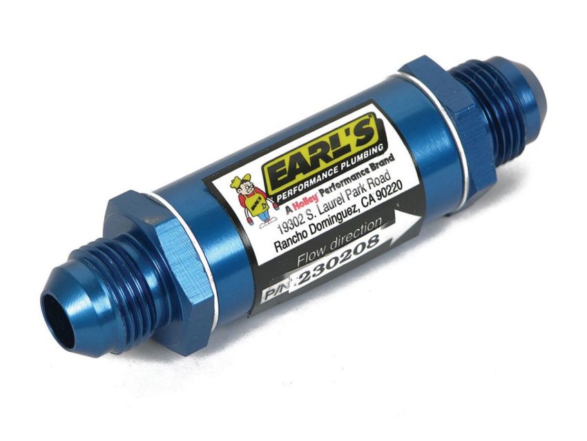 EARLS EAR230208ERL #8 Fuel Filter W/Screen