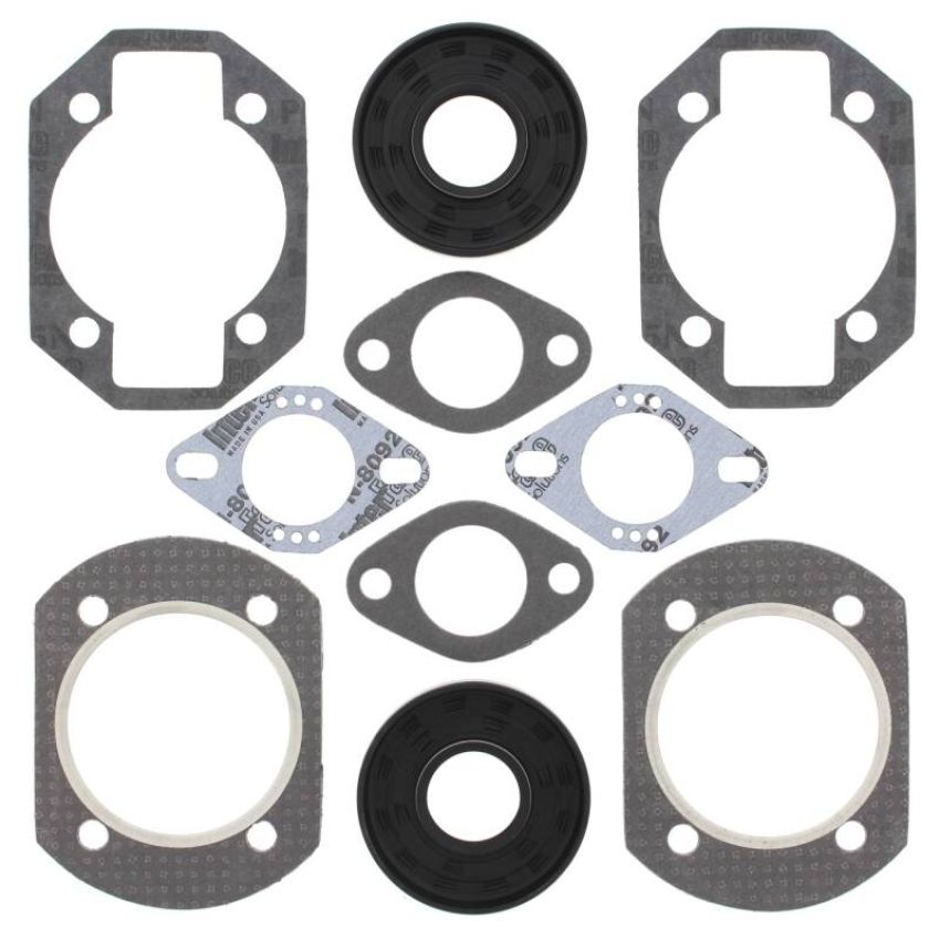 Vertex Pistons 711041 Vertex Gaskets  Hirth 180R 18/1 FC/2 Complete Gasket Kit w/ Oil Seals