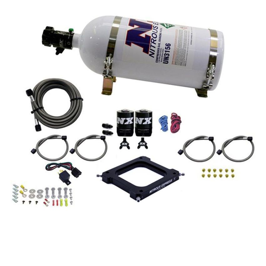 Nitrous Express 67570-10 4500 Assassin Plate, Pro Power (100-500HP), 10LB Bottle