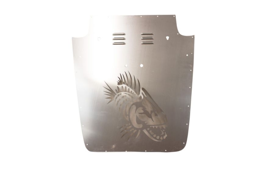 Fishbone Offroad FB31126 Raw Uncoated Hood Louver FB31126