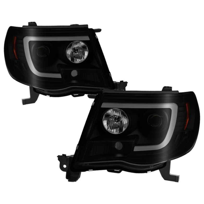 SPYDER 5085771 Projector Headlights - Version 2 - Light Bar DRL - Black Smoke