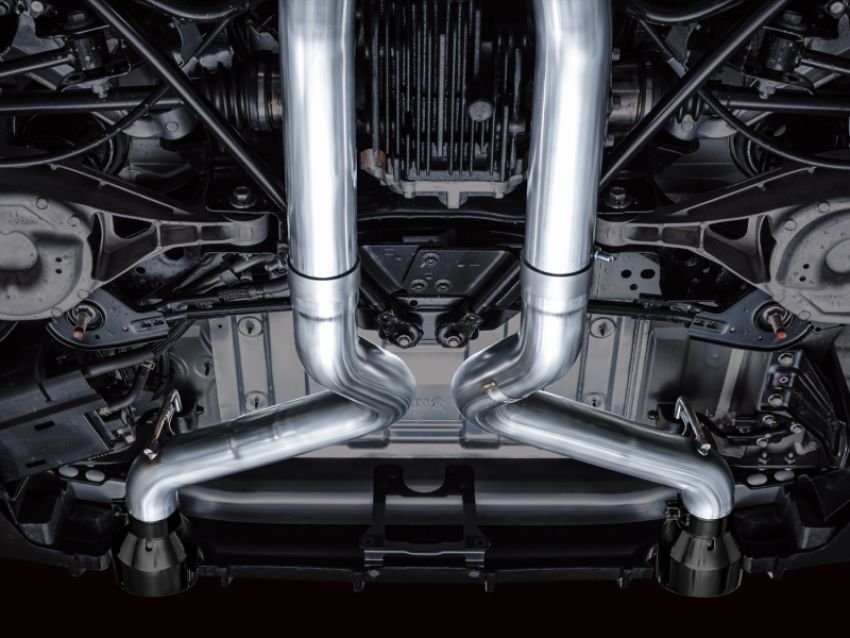 AWE Tuning 3020-33400 AWE 2023 Nissan Z RZ34 RWD Track Edition Catback Exhaust System w/ Diamond Black Tips