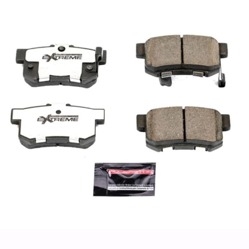 PowerStop Z26-537 PowerStop - Z26 Performance Carbon-Fiber Ceramic Brake Pads with Hardware Kit