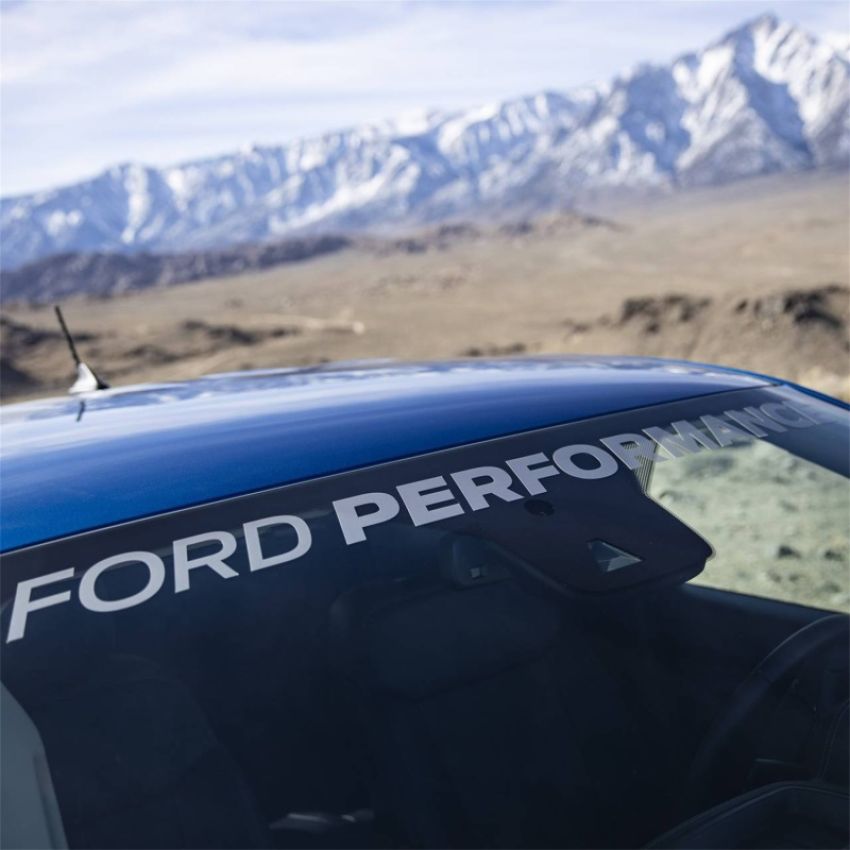 Ford Racing M-1820-RGS Ford Performance Ranger Windshield Banner-Silver