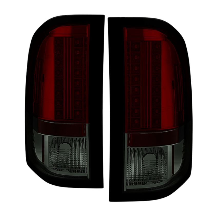 SPYDER 5001801 LED Tail Lights - Red Smoke