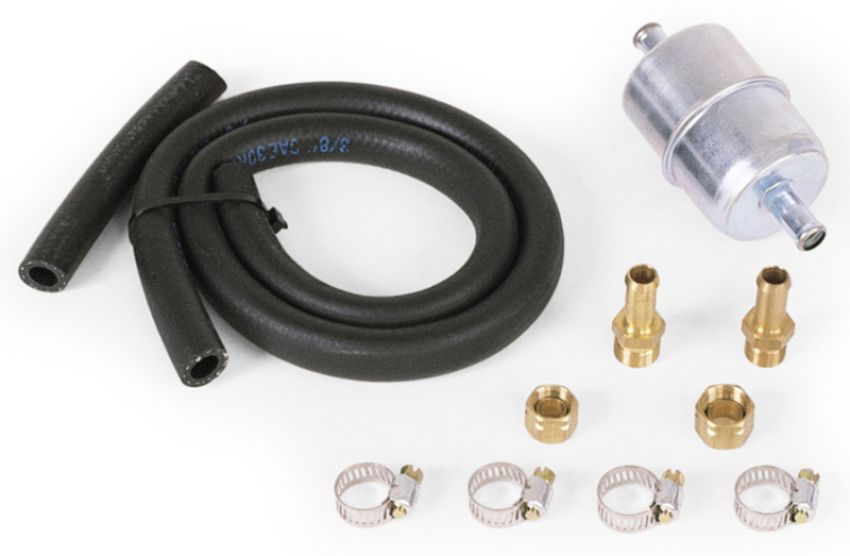 EDELBROCK EDE8135 3/8in Fuel Line & Filter Kit