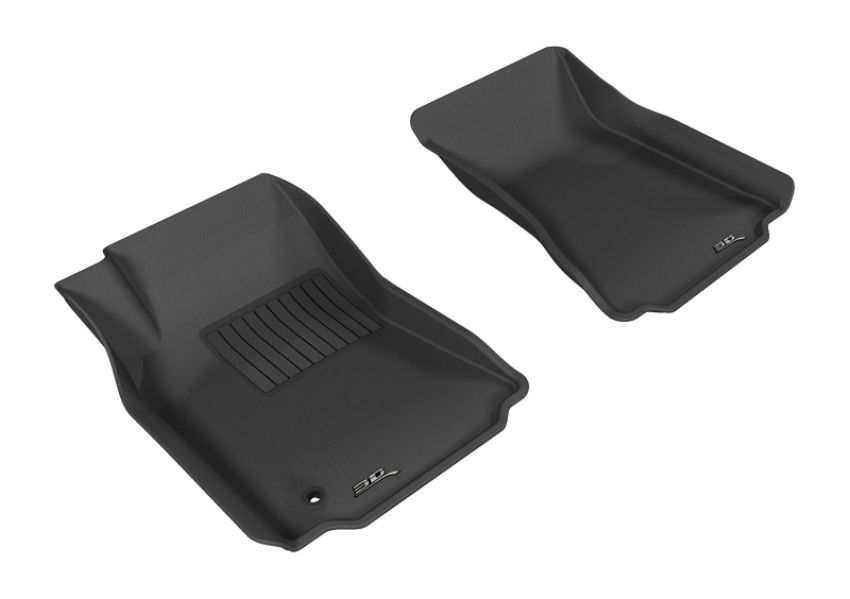 3D MAXpider 2009-2013 Cadillac CTS Kagu 1st Row Floormat - Gray
