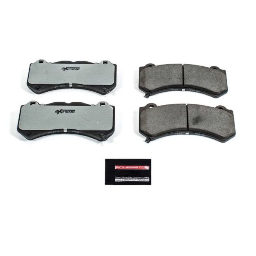 PowerStop Z26-1405 PowerStop - Z26 Performance Carbon-Fiber Ceramic Brake Pads with Hardware Kit