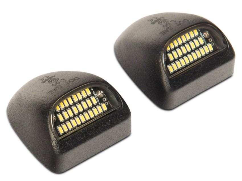 Raxiom S155419 99-14 Chevrolet Silverado Axial Series LED License Plate Lamps