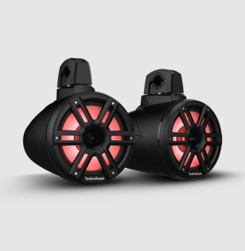 Rockford Fosgate UTV M2WL-8HB Rockford Fosgate M2 8in. Color Optix 2-Way Horn Loaded Wake Tower Speakers (Pair) - Black