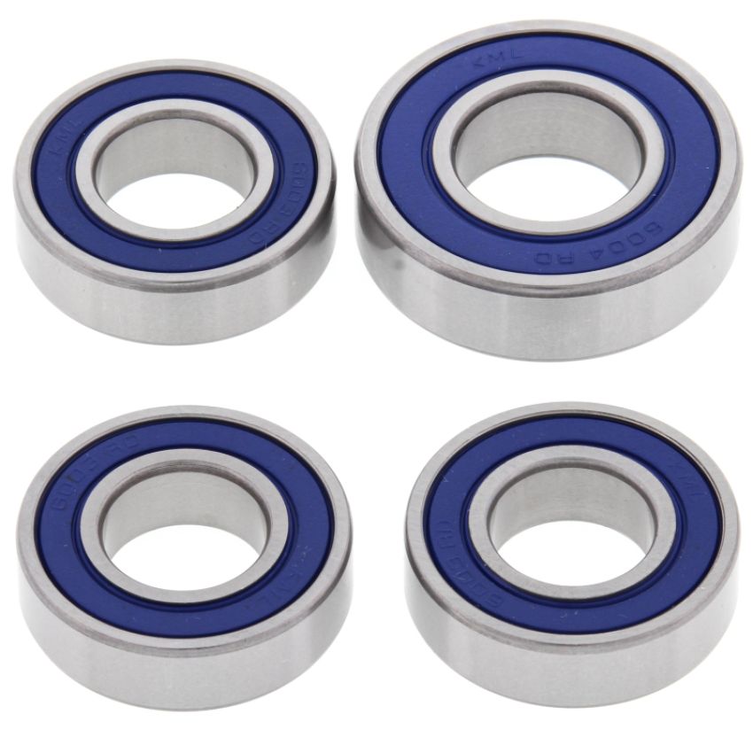 All Balls Racing 25-1055 80-81 Kawasaki KX125 Wheel Bearing Kit Rear