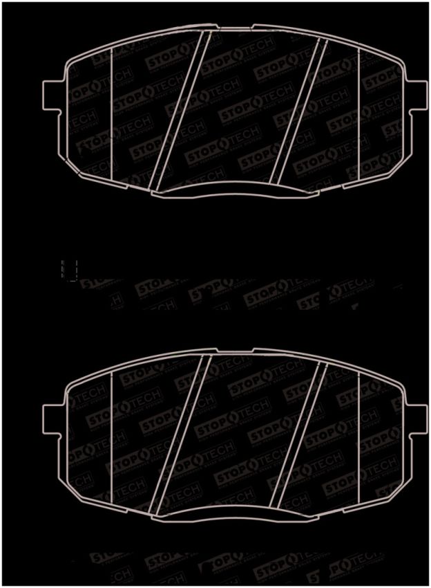 Stoptech 308.13970 Street Brake Pads - Rear