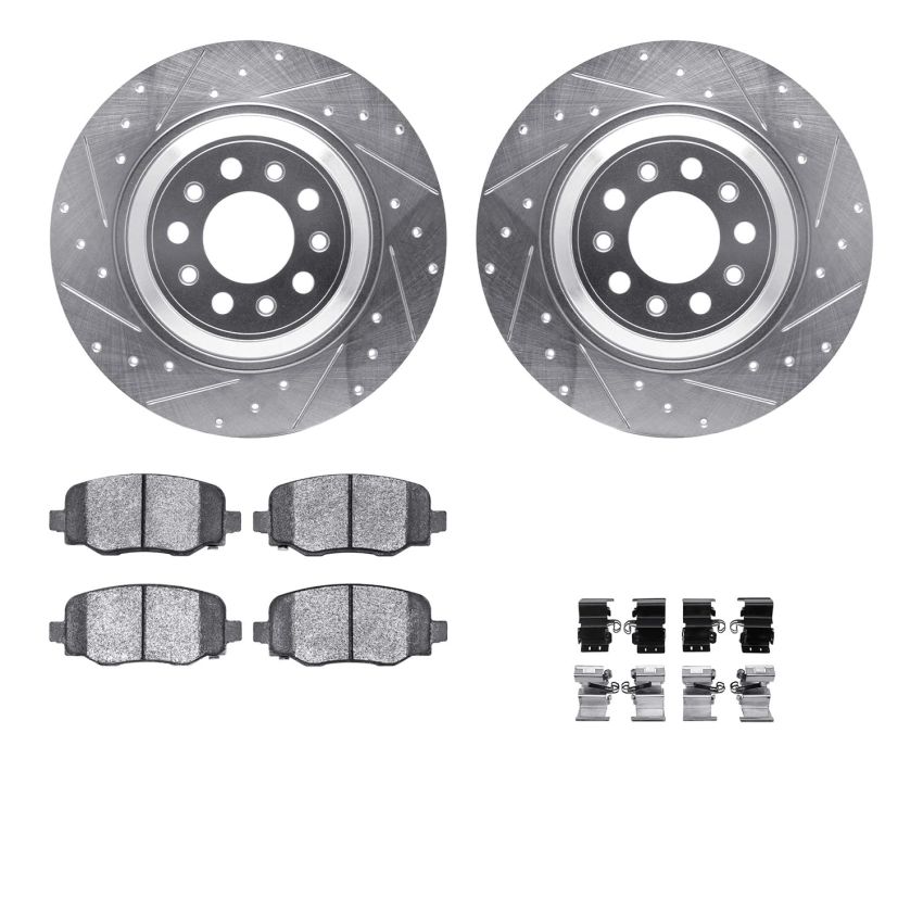 Dynamic Friction 7512-42044 Rotor Kit