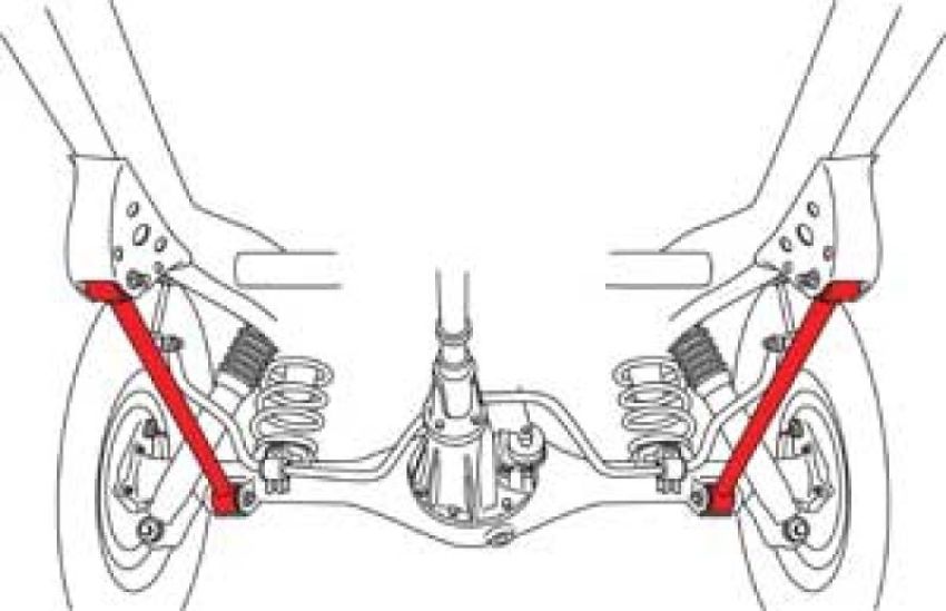 SPECIALTY PRODUCTS COMPANY 25965 TOYOTA LOWER CONTROL ARMS