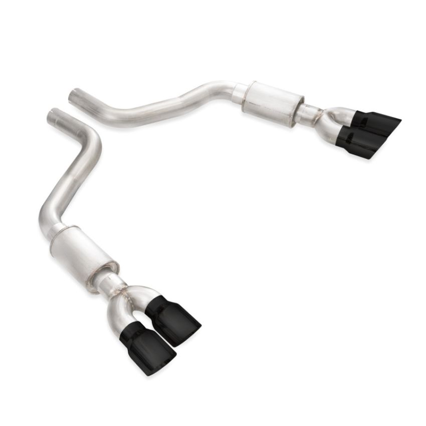 Stainless Works CHAL16ABL4B 15-21 Dodge Challenger 5.7/6.2/6.4L Legend Axle Back Exhaust System w/ Black-Out Tip