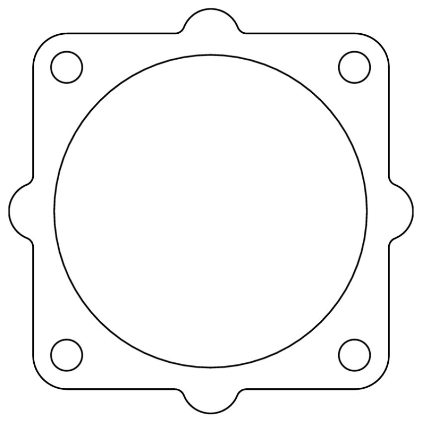Cometic Gasket C4911 Cometic Nissan QR25DE .018in AFM Throttle Body Gasket,2001-2006
