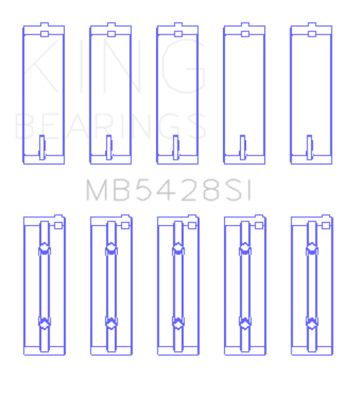 King Honda R16A/ R18A 2006- Current Main Bearing Set