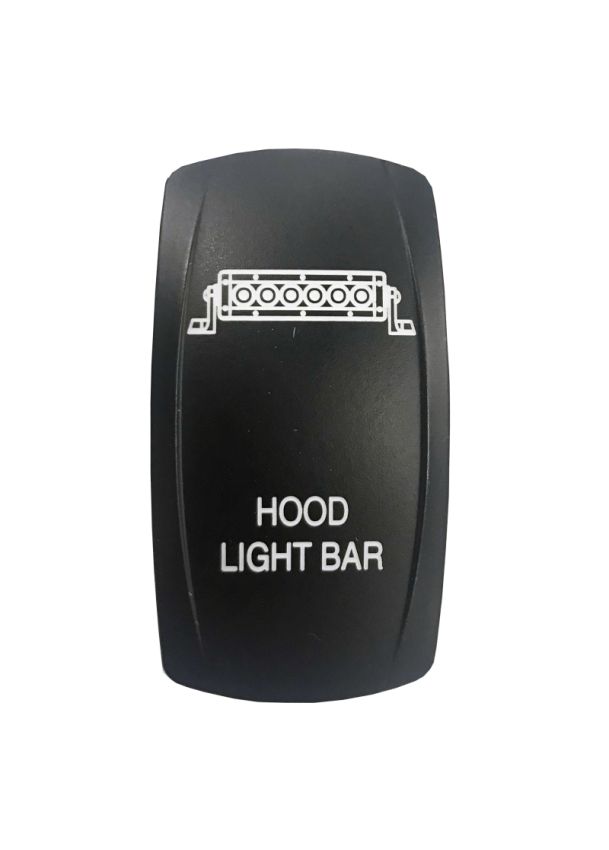 SPOD VVPZCS6-HLB Hood Light Bar Rocker Switch