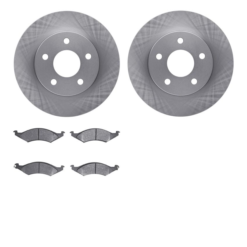 Dynamic Friction 6502-55081 Rotor Kit