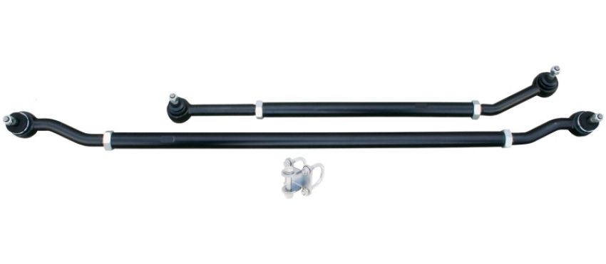 RockJock JK-9703P JK Currectlync RH Drive Bolt-On 1 5/8in Heavy Duty Steering Stabilizer Shock Mounting Kit