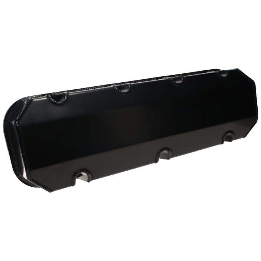 Dart 68000044 BBC Fabricated Aluminum Valve Cover Set w/ No Logo Black Anodized