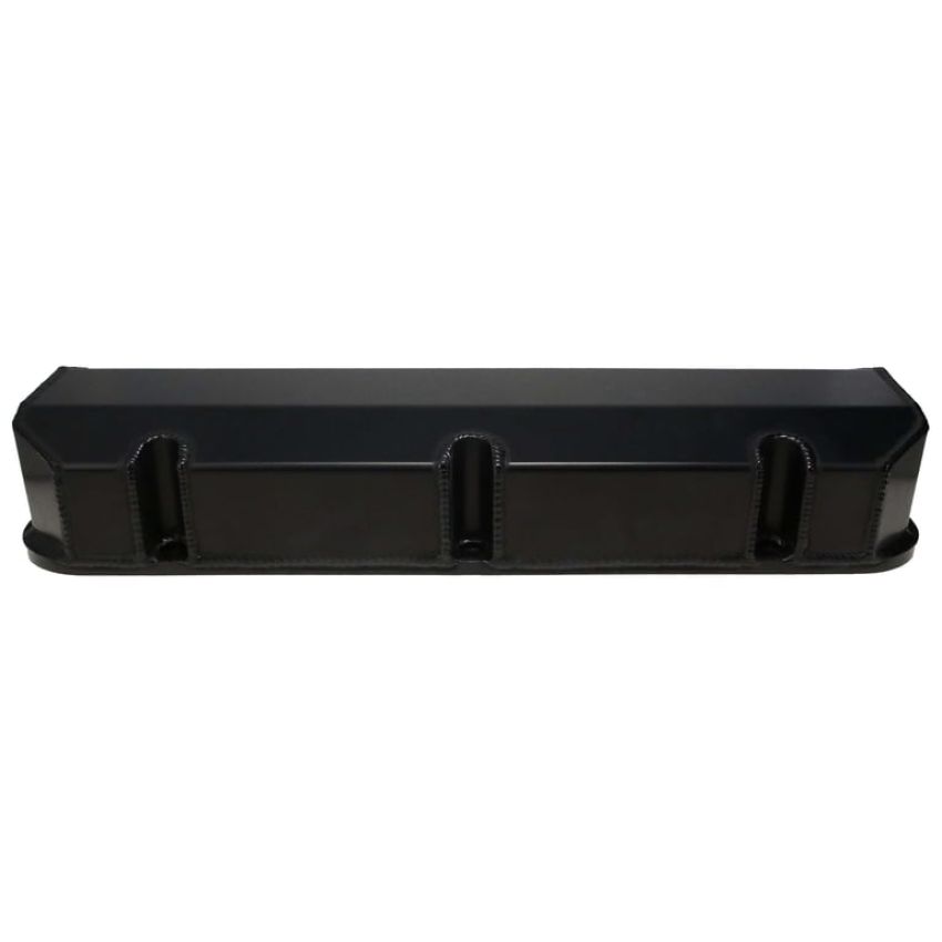Dart 68000044 BBC Fabricated Aluminum Valve Cover Set w/ No Logo Black Anodized