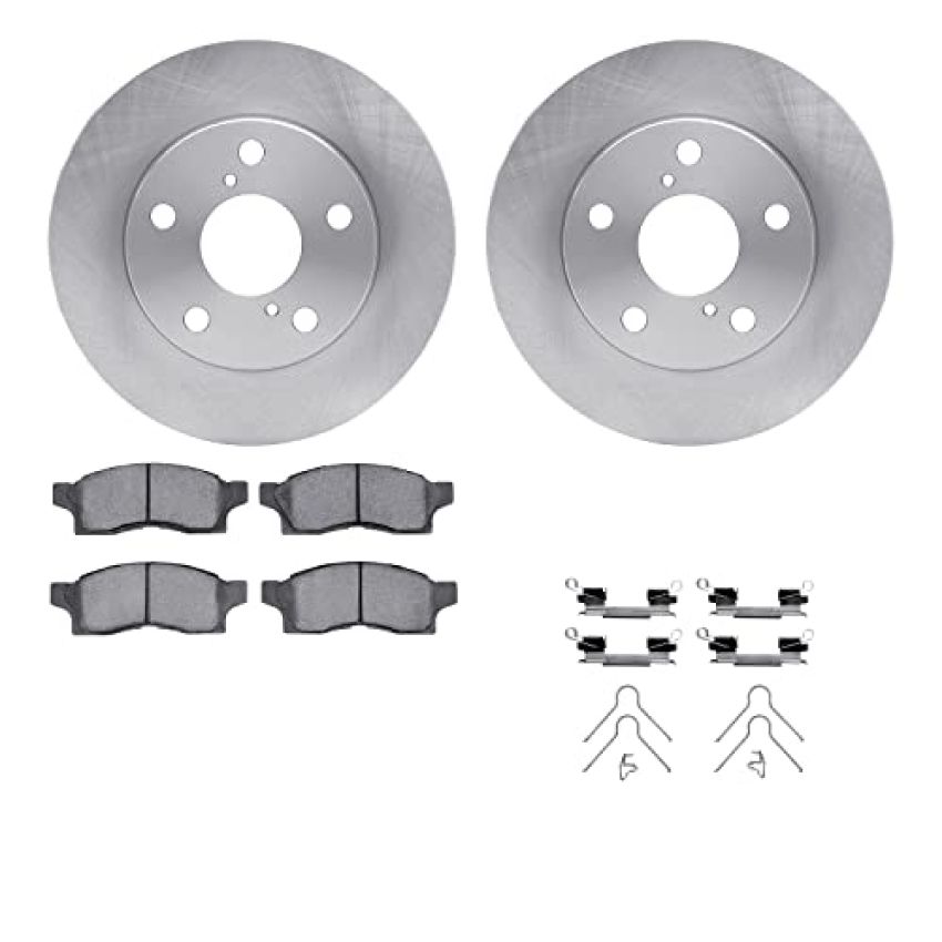 Dynamic Friction 6512-76155 Rotor Kit