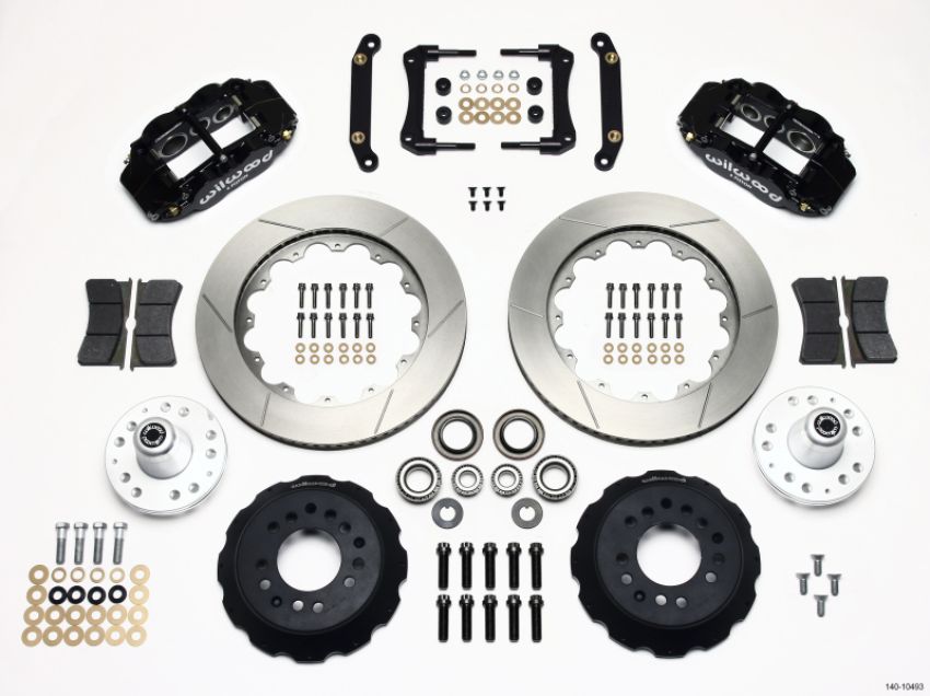 Wilwood 140-10493 Narrow Superlite 6R Front Hub Kit 14.00in 79-81 Camaro