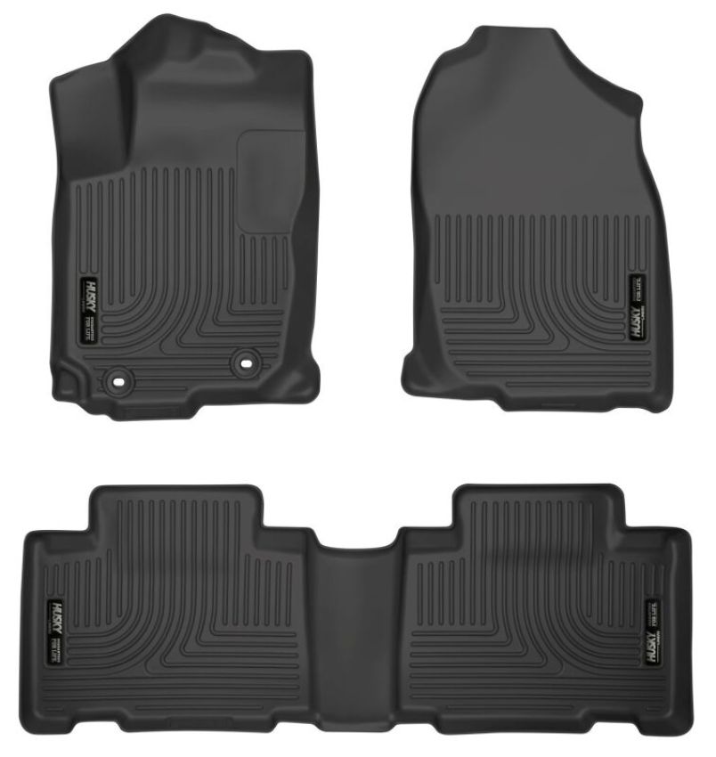 HUSKY LINERS HSK98971 Front & 2nd Seat Floor L iner Weatherbeater