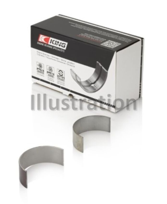 King Engine Bearings CR1658SP0.5 BMW N47 D20 A/N47S D20 D Sputter (Size +0.50mm) Connecting Rod Bearing Set