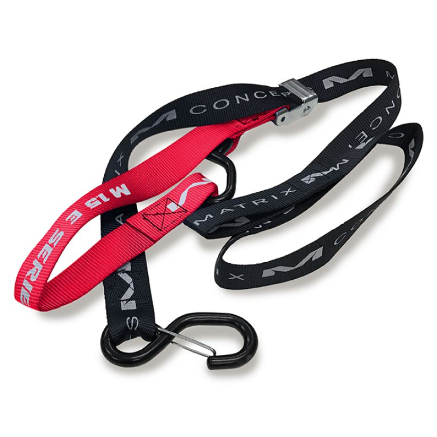 Matrix Concepts E1-302 E Series 1.5 Inch Tie Down Set - Red