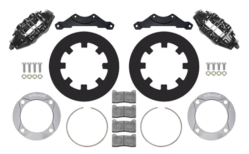 Wilwood 140-16633 2014+ Polaris RZR XP 1000 Rear Kit 11.25in - Black