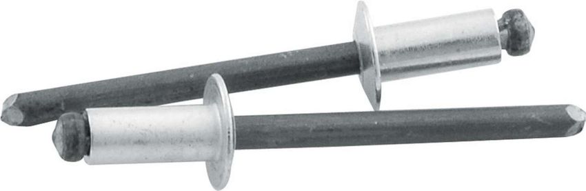 ALLSTAR PERFORMANCE ALL18101 Sm Hd Rivet Silver 250pk
