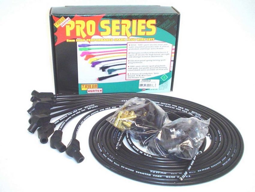 Taylor Cable 70053 8mm Black Pro Wire 135 D
