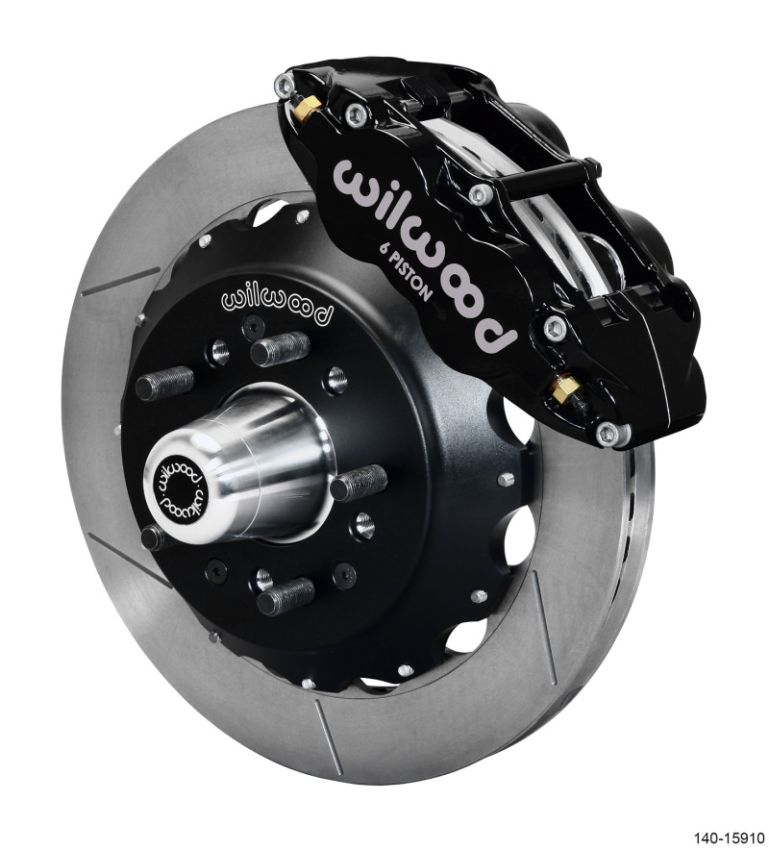 Wilwood 140-15910 Narrow Superlite 6R Front Big Brake Kit 12.88in GT Competition Series Rotor - Black