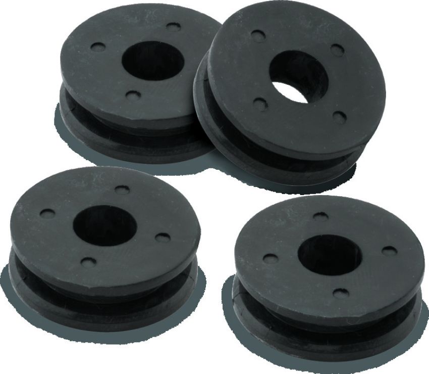 Bikers Choice 488702 94-13 FLHR 00-13 FLSTC Replacement Windshield Bushings Replaces H-D 67621-94 (4)