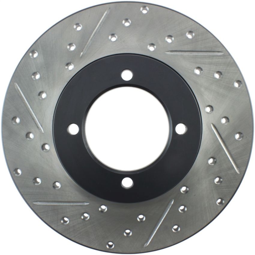 Stoptech 127.42011R Slotted & Drilled Sport Brake Rotor