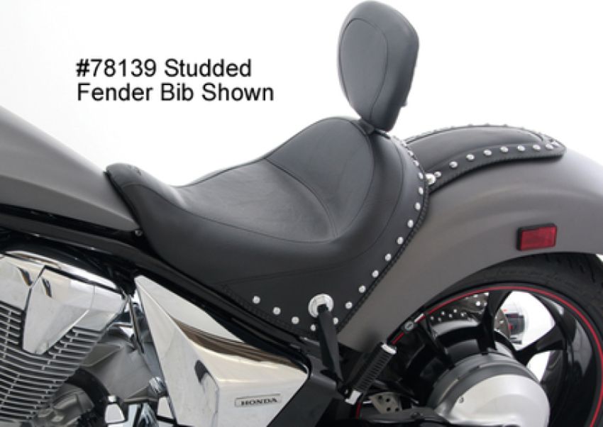 Mustang Motorcycle 78138 Mustang 10-21 Honda Fury Fender Bib - Black