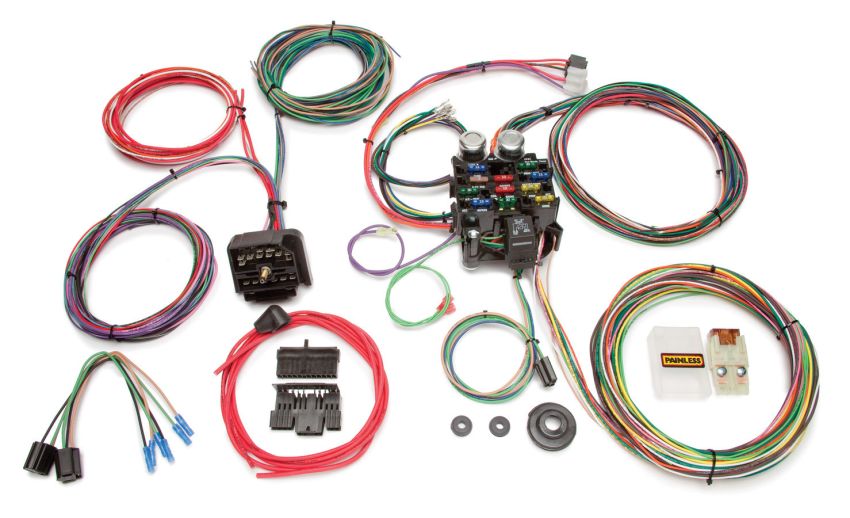 PAINLESS WIRING PWI10106 Wiring Harness CJ6 7Jeep w/Keyed Column&Bulkhead