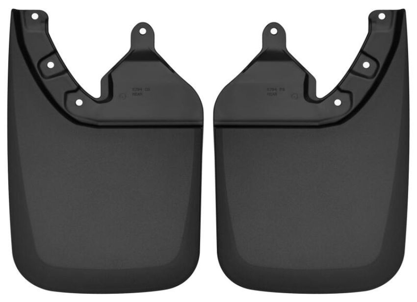 Husky Liners 2016 Toyota Tacoma w/ OE Fender Flares Custom Molded Rear Mud Guards - Black
