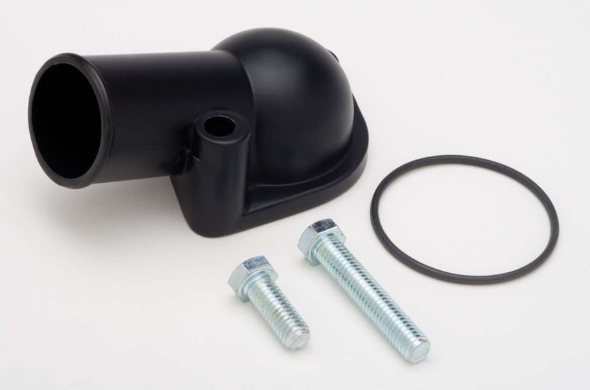 TRANS-DAPT TRA8634 66-75 SBC Black Water Neck
